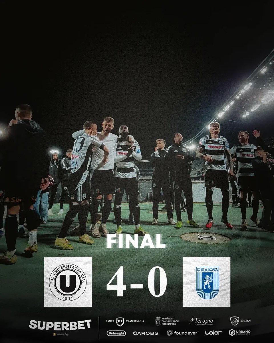 FCUniversitateaCluj tweet media