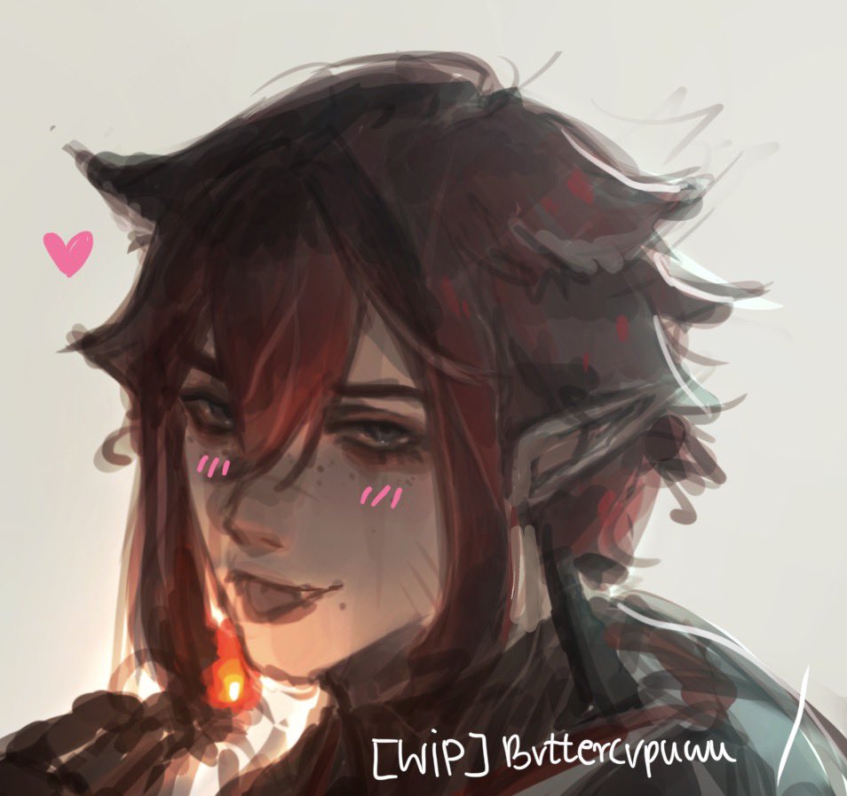 bvttercvpuwu's tweet image. I was fighting so much with his face and its still not finished 😭💔
#ewron #ewronfanart #qsmp