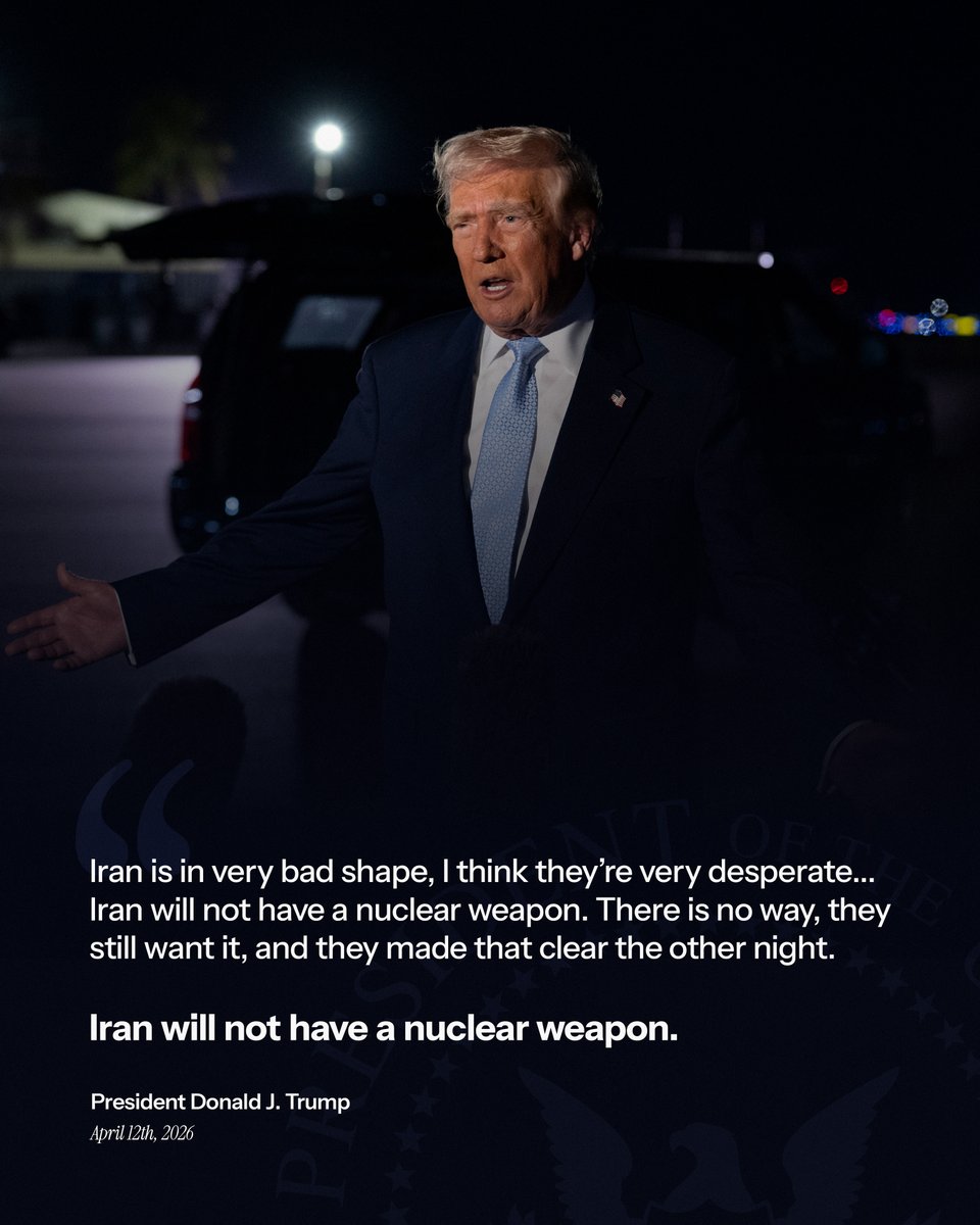 The White House tweet media