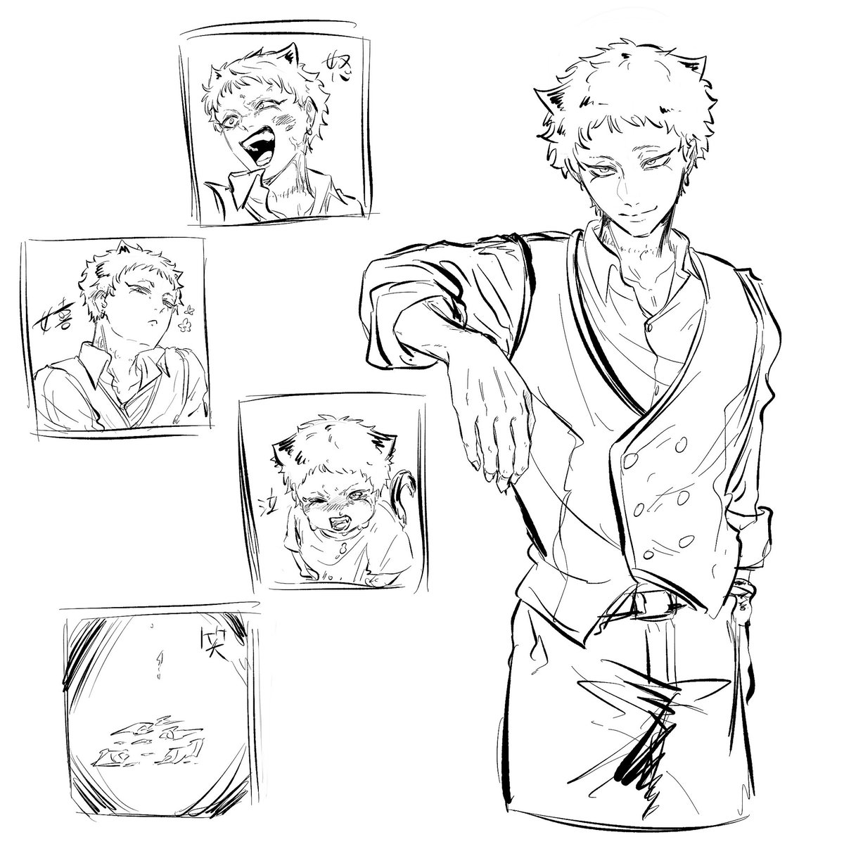 ♂監らくがき 