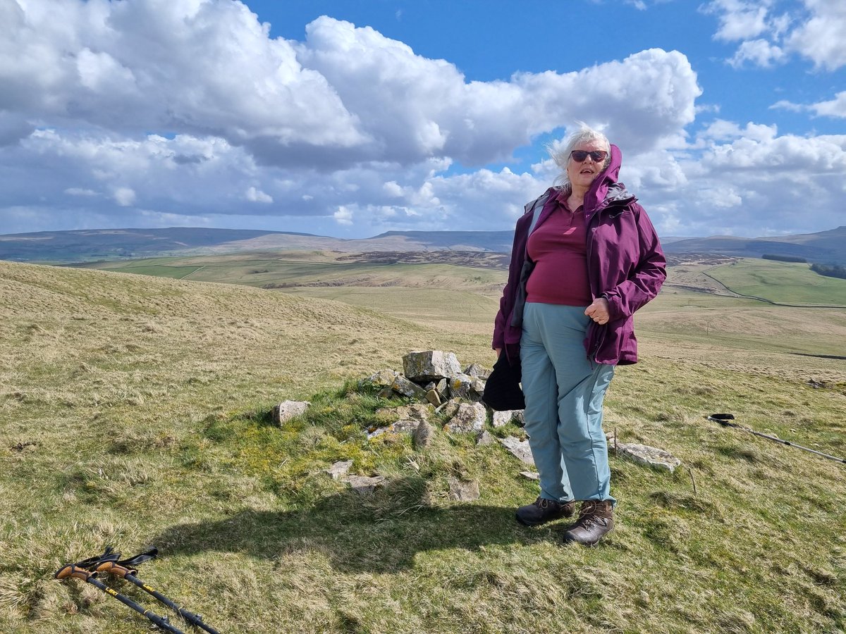 SheilaG17662835's tweet image. Today's #Wainwrightwalk covered some of the coast to coast route from lovely #cumbriawildlifetrust Smardale. We left the route to visit Crosby Garrett fell. The paths are not great but easy enough for the over 65s.#views over the #dales
are great . @keswickbootco