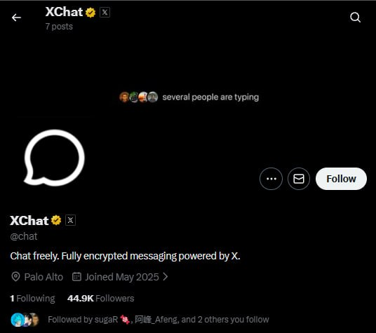 Correct name and ticker and the OG? While this releases on the 17th and Elon will heavily shill this considering it will be a direct competitor to telegram and whatsapp? 

Sounds like a cook to me. Send it to millions. $Chat 💎

53FEad96cwhLZuMUXyxLiWR1n522ubYacJvYju2pump