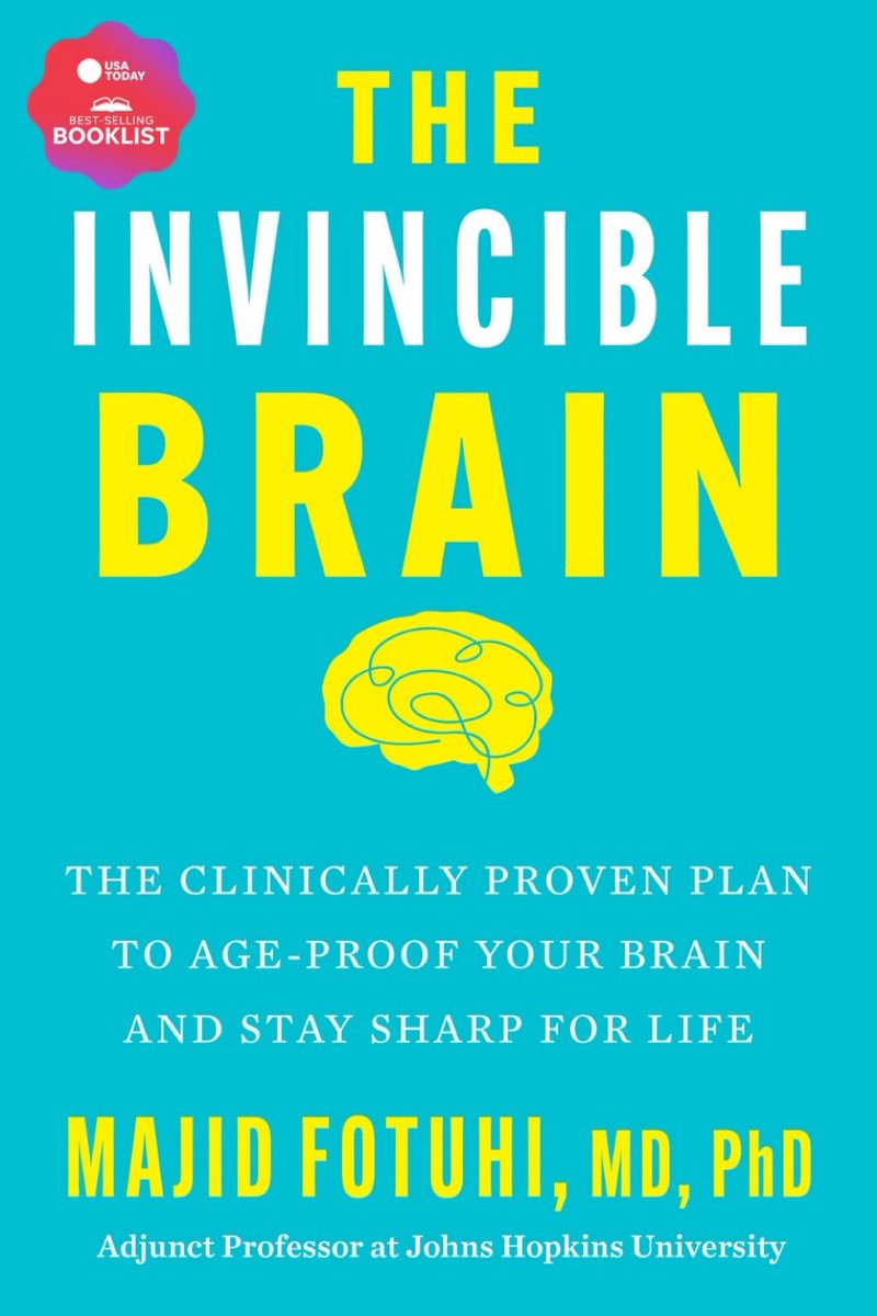 AgeingBetter's tweet image. Excellent hour with #neurologist Dr Majid Fotuhi  @howtoacademy on improving #brain #health
Thrilled #dancing is the best activity for the necessary brain training and it’s #exercise too. Optimal sleep, good #nutrition, #stress reduction, &amp;amp; #purpose important too 
#ageing #book