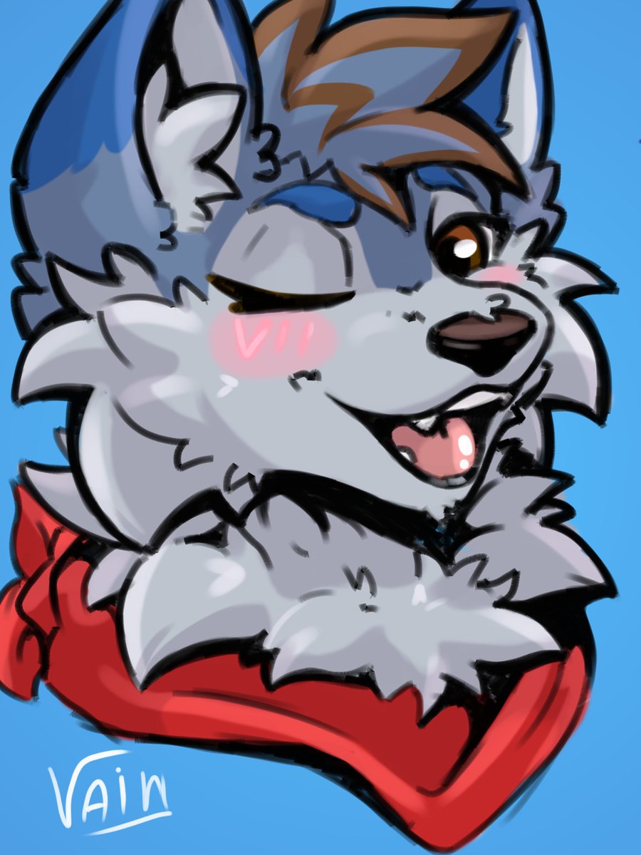 Vain_Furry_ART's tweet photo. 🥰🥰🥰🥰🥰🥰🥰🥰🥰🥰🥰🥰🥰
Look at this cutie. Sorry for drawing you without asking; I really like your character.

Gift for:
@Stealth_Grey https://t.co/uUHsiT3Jd1