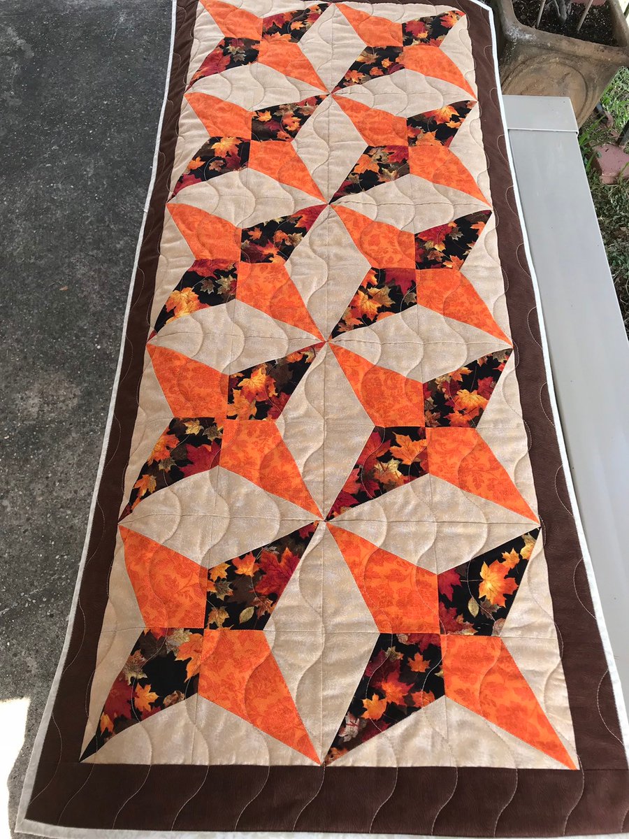angelhw1956's tweet image. Quilted Thanksgiving /Fall Table Runner tuppu.net/e35964f3  #Thanksgiving