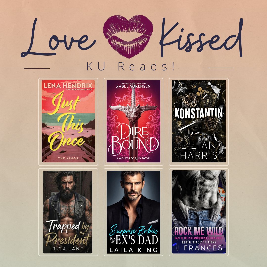 lovekissedbooks's tweet photo. Here are today’s great deals on indie romance books! Grab these Free Books, Book Bargains, and Kindle Unlimited Reads today! ---> links in bio! ❤️
.
.
#indieromance #readingromance #romancenovel #romancebookaddict #romancebooks https://t.co/zdHDJFlZNZ