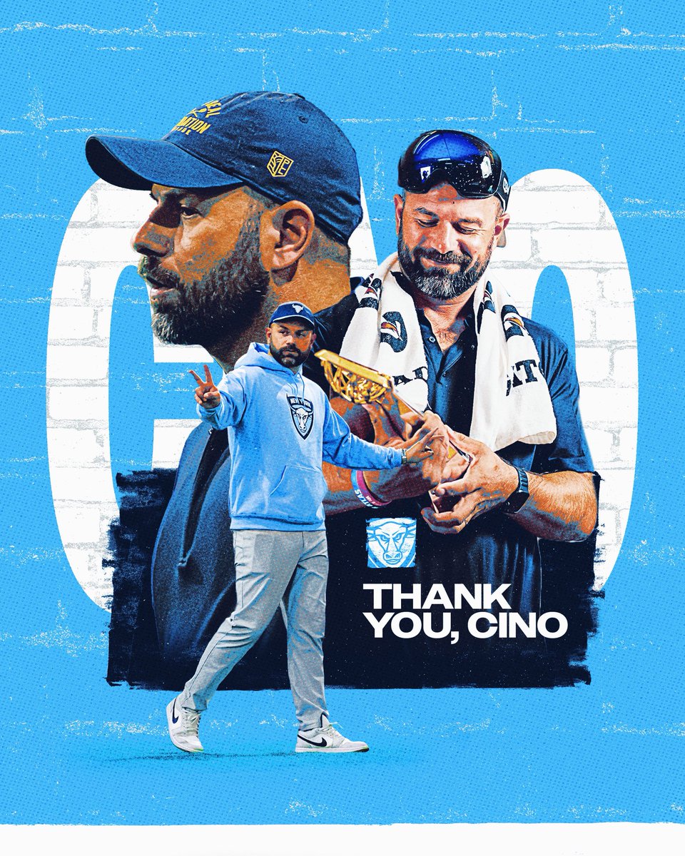 Forever an integral part of the first Championship in franchise history!

Thank you, <a href="/JoeCinosky/">Joe Cinosky</a> 🩵🤘