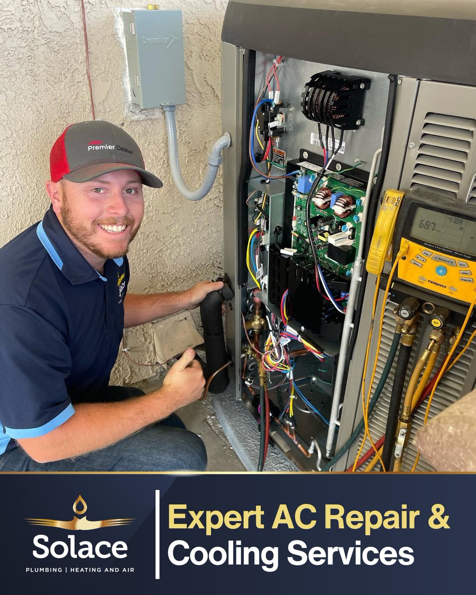 solace_heat_air's tweet image. Upgrade to “chill mode” with a brand-new AC! Stop sweating over old units and start saving on energy. We make home comfort look easy. 

Contact Us Now:
📞 (909) 655-5586 

#SolacePlumbingHeatingAndAir #AirConditioningServices #ACInstallation