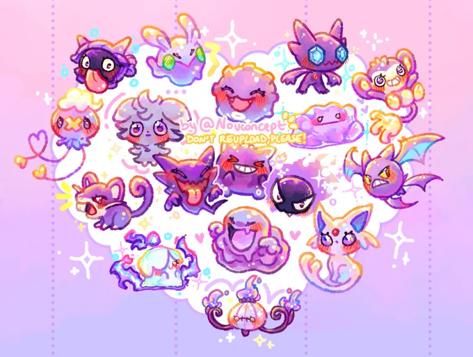 purple pokémon my beloved