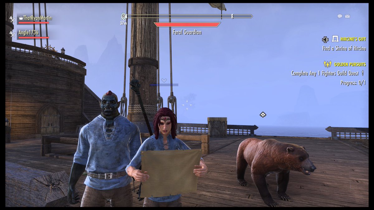 ThatRyanMartin's tweet photo. 21 days ago started out on @TESOnline with @Angle_Hod! Finally hit level 50 for first time with a character. As you can see I have a thing for wall trophies! Got 12 years of content to work through😅 https://t.co/ot99f5L5zL