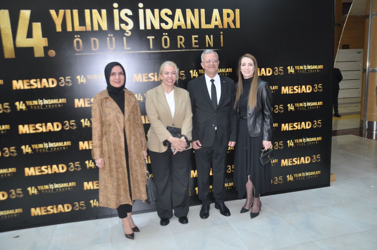 📍 Yenişehir

✅ MESİAD Ödül Töreni

 Il Başkanımız Sayın Adem Aldemir, milletvekillerimiz ve teşkilatlarımız ile birlikte
MESİAD 14. Yılın İş İnsanları Ödül Törenine katıldık.

#MESİAD #Mersin #İşDünyası #Ekonomi #Girişimcilik İstihdam Kalkınma Üretim