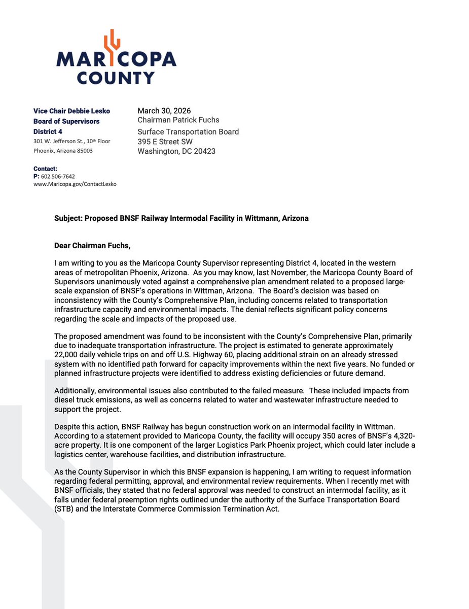 Debbie Lesko tweet media