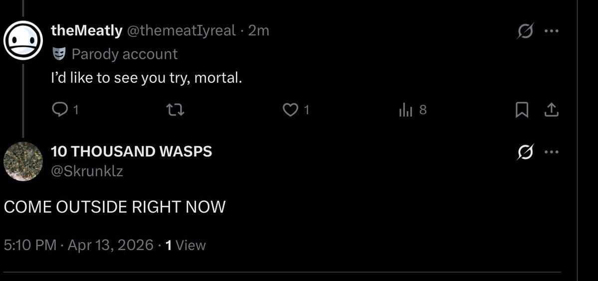 I’m so fucking scared.