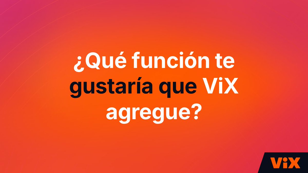 ViX tweet media