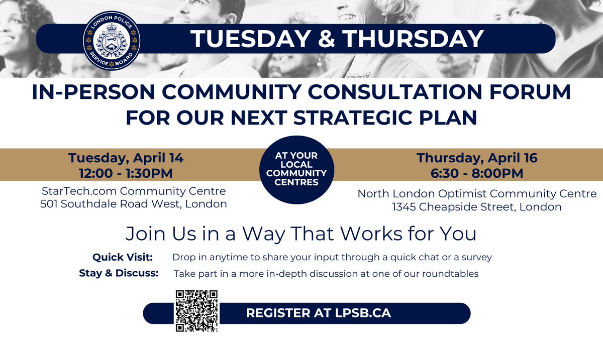LPSBoard's tweet photo. Our in-person Strategic Plan Community Consultations are happening tomorrow and Thursday.  

Open to everyone, and we would love to hear from you.

Details and the link the register can be found at https://t.co/dDyoSOCtkp https://t.co/sf9oymkoIs
