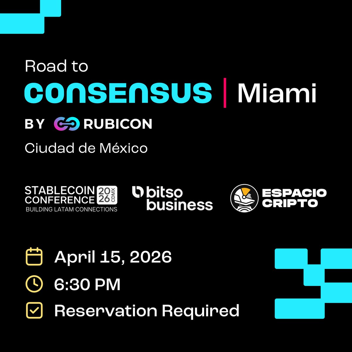 #Consensus2026 → Miami tweet media