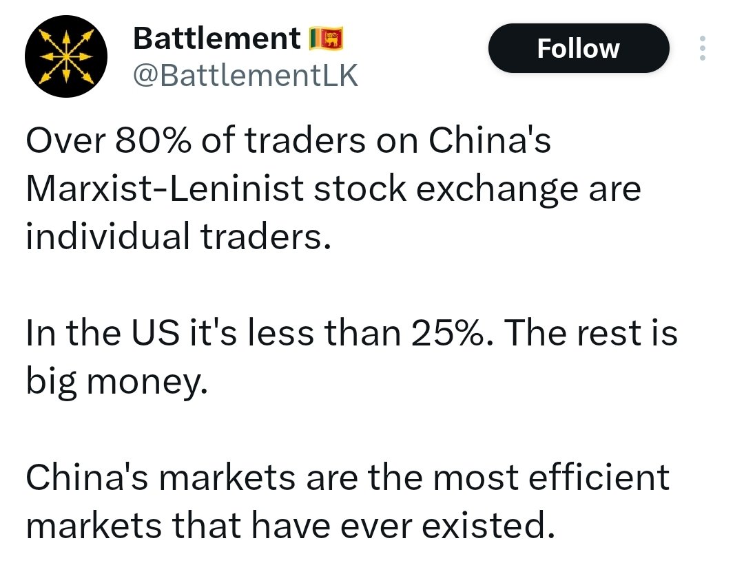 Marxist-Leninist Stock Exchange User (@ChiYinzer92) / Posts / X