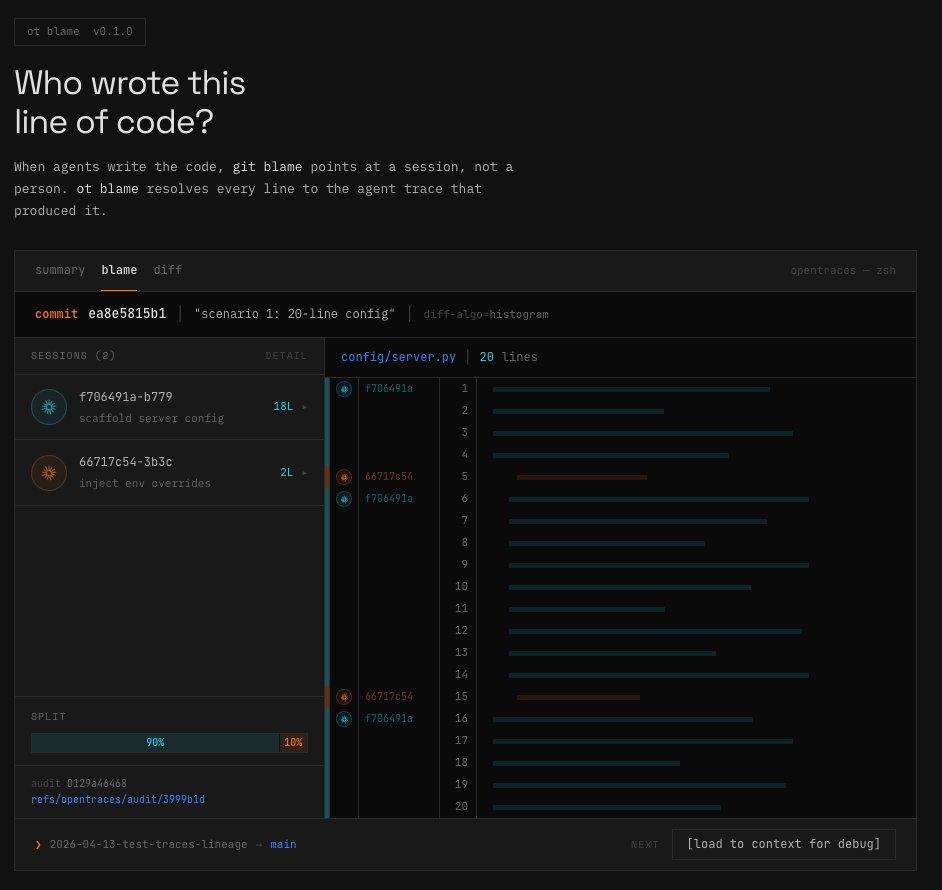 opentraces tweet media
