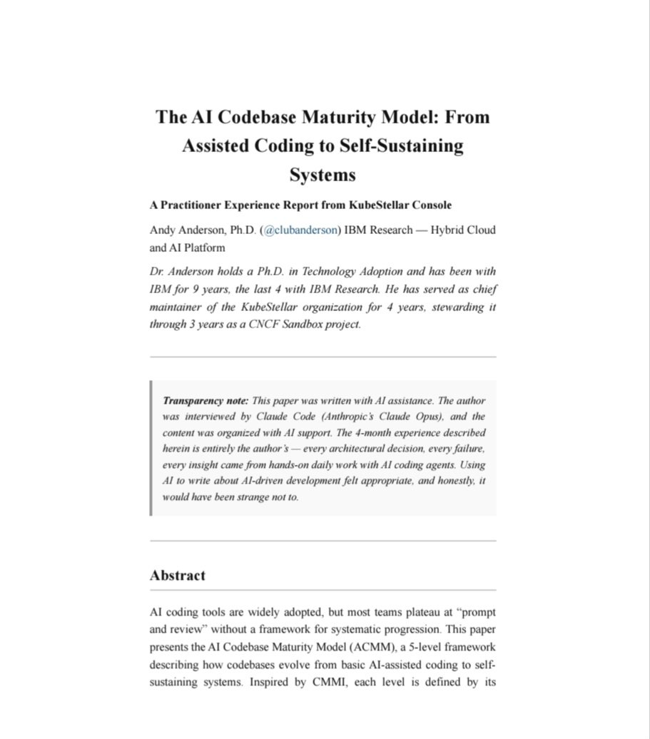 Suryanshti777's tweet image. 🚨Breaking:A new AI paper just quietly exposed why 99% of devs will get left behind.

And no one is talking about it.

This isn’t about better prompts.
This isn’t about switching to a new model.

It’s about replacing developers with systems.

The paper shows a real codebase that: