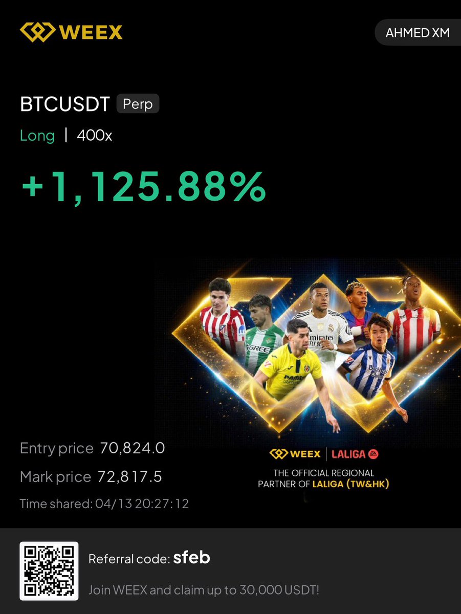 Ahmed XM tweet media