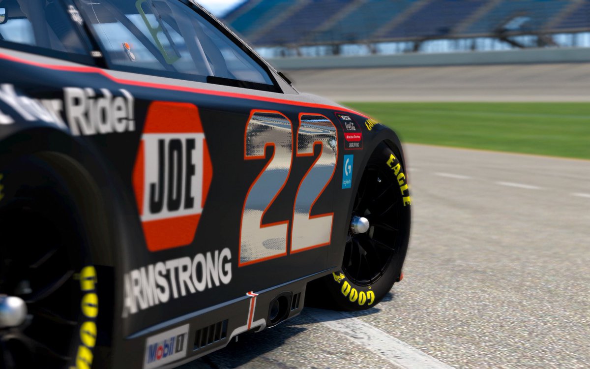 @ all <a href="/ENASCARGG/">NASCAR Gaming and Esports</a> team owners, I want your ride!

I’ll be sporting the Gray Ghost for the final races of the eNASCAR Coca-Cola Qualifying Series starting tomorrow night at Chicagoland!

Catch me live around 7:45 ET on twitch.tv/JoeMArmstrong_! 👍🏽🎥