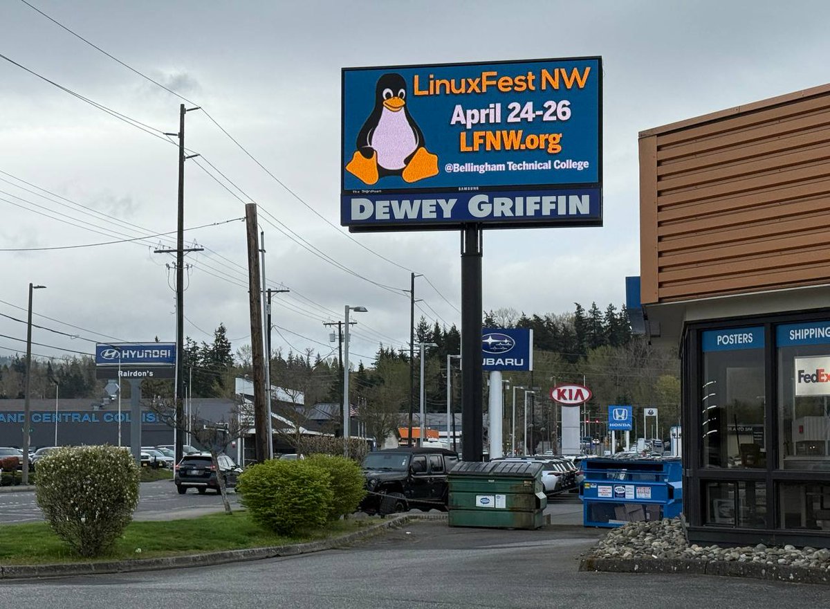 LinuxFest Northwest tweet media