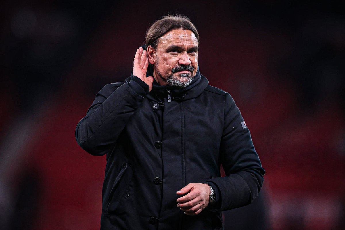 AngJB1's tweet photo. Daniel Farke. The Boss.

#LUFC https://t.co/zcQkfIm1z4