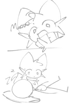 Nad8890's tweet image. Maow? what is the passcode, Tany wants to play