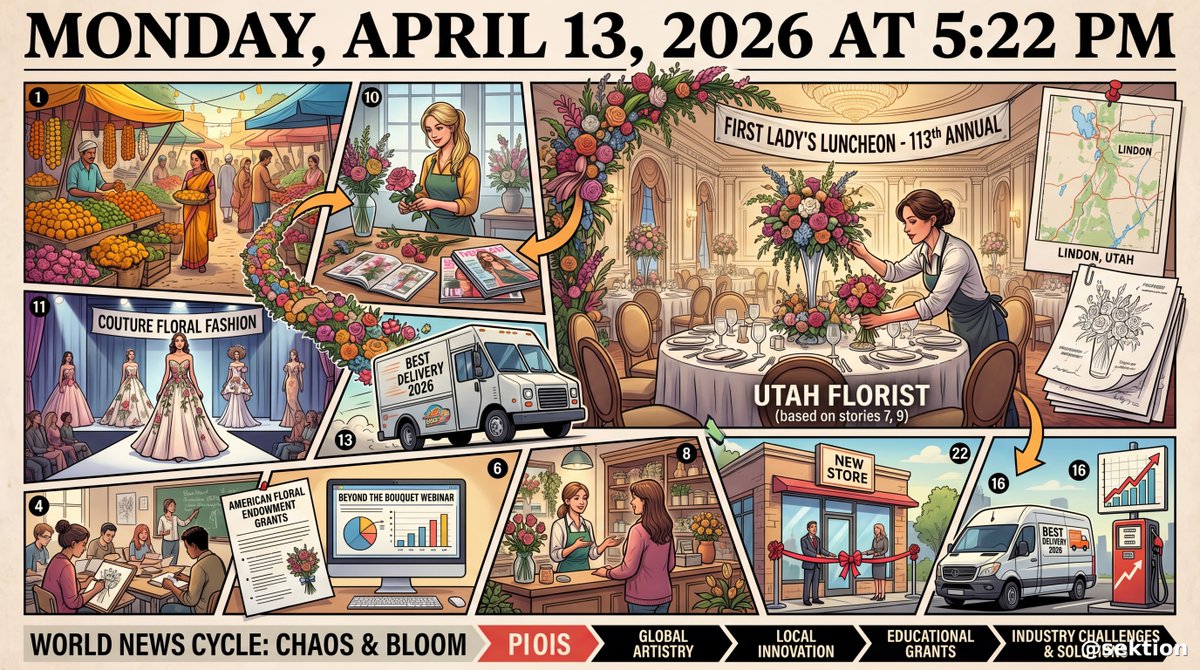 sektion's tweet photo. As florists juggle couture runway blooms, First Lady luncheons, gas prices and webinars to beat the summer slump, the only thing not wilting is everyone’s expectation that every bouquet still be perfect. https://t.co/eKECeekI2e