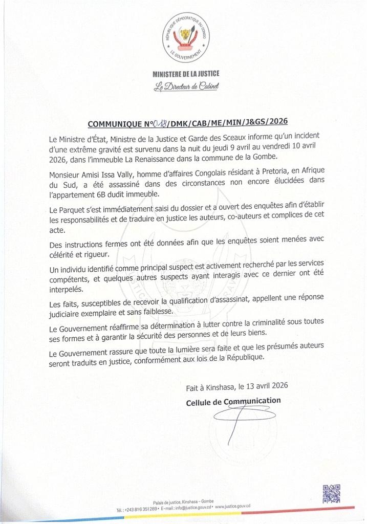 Stanis Bujakera Tshiamala tweet media