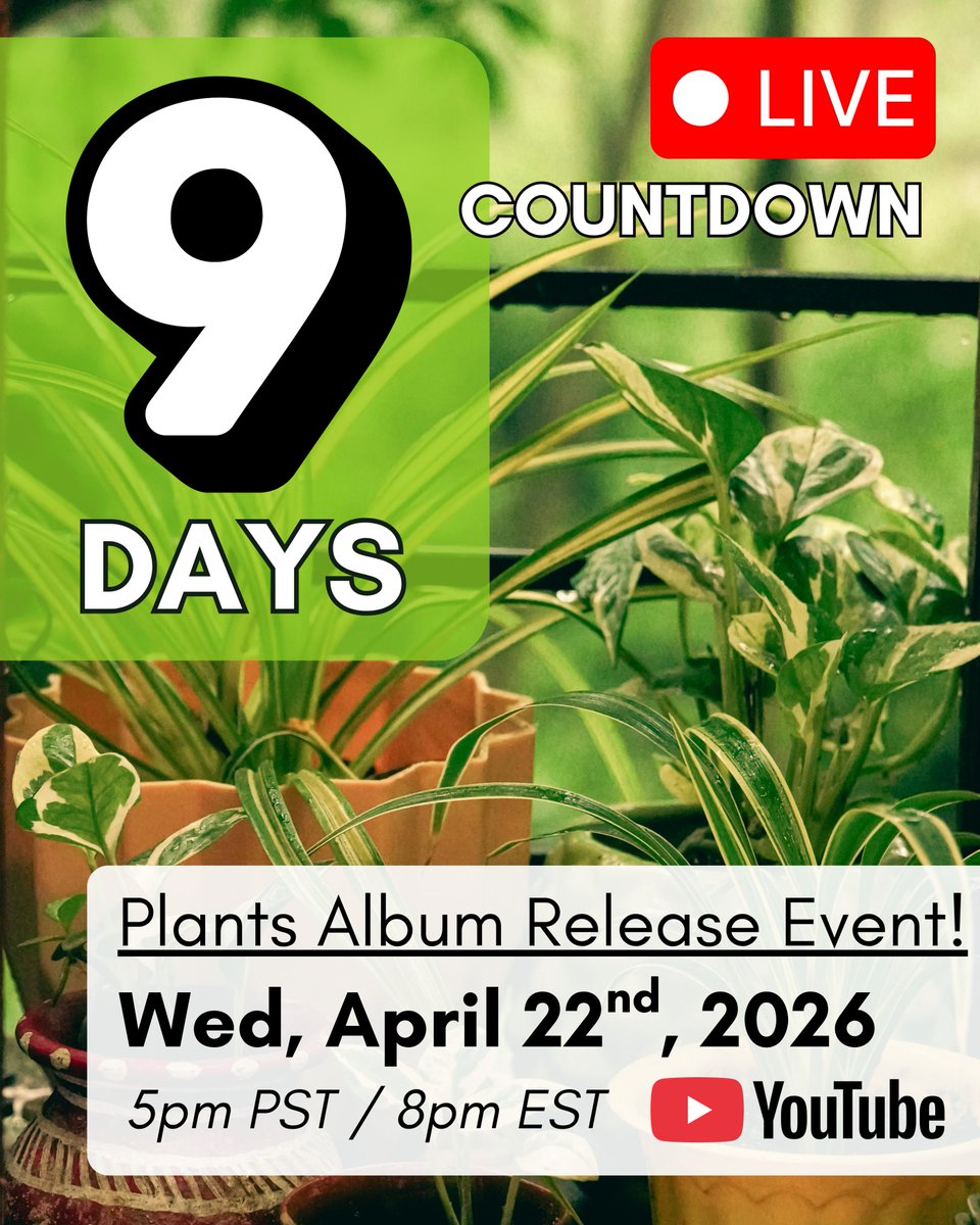 MettaMindMusic's tweet photo. This Earth Day 🌎 Wed, April 22 - 5pm PST / 8pm EST

Event Link: https://t.co/MXH82ngA9L

🌱 “The Secret Songs of Plants” by Yuval Ron Out Now! 

Album Link🔗:
https://t.co/zT4YSdhWXw

#plantlovers #plantmusic #plantscience #herbology #contemporarymusic https://t.co/25YCwpncaT