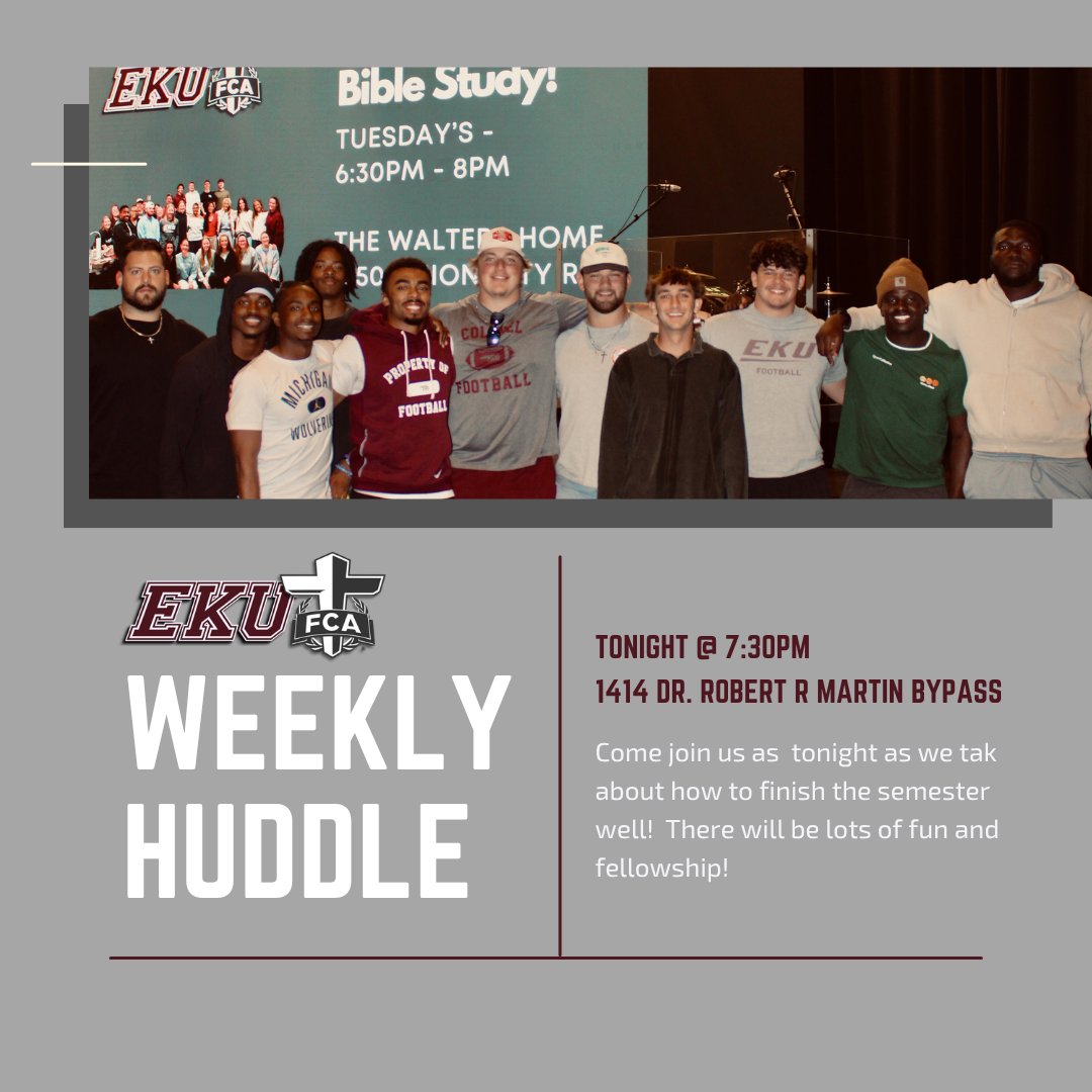 EKU Fellowship of Christian Athletes tweet media