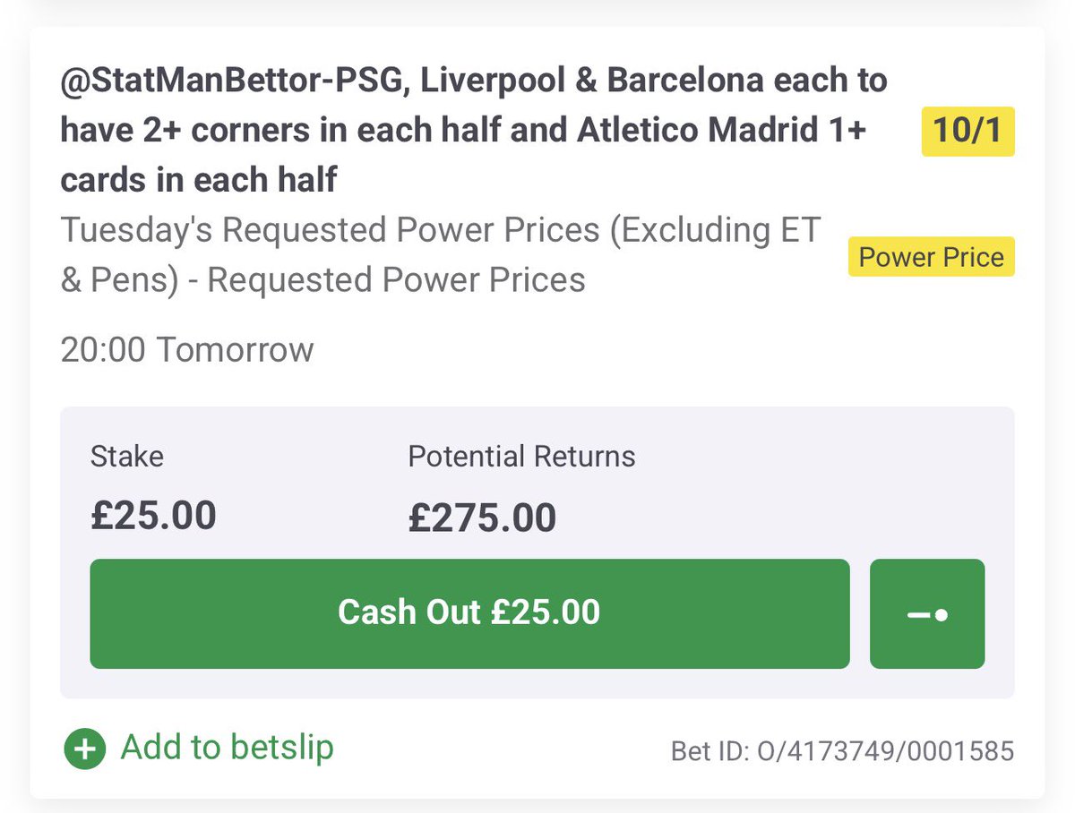 The StatMan tweet media