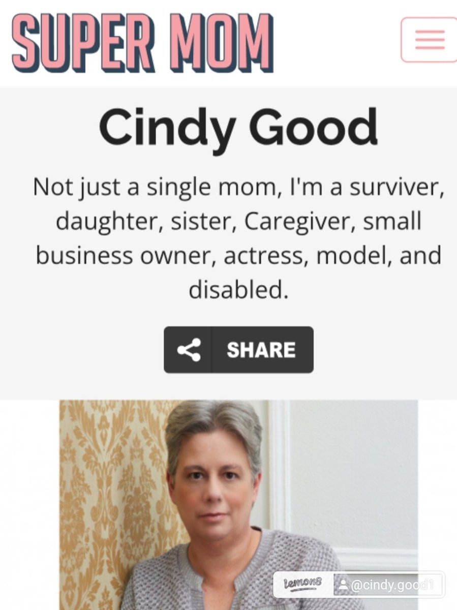 CindyGo46179729's tweet photo. Today at 10am voting begins for Supermom.  This is my 4th voting competition. 
https://t.co/4B33ktx6Vy
The Maxim votes are still going on. I need to be The Top Winner in Tokyo, The Cover Top 10, and Randa Rose Top 10 to continue to next round.
https://t.co/qf8cwMTIMy
Click vote https://t.co/2ACU9J7BVv