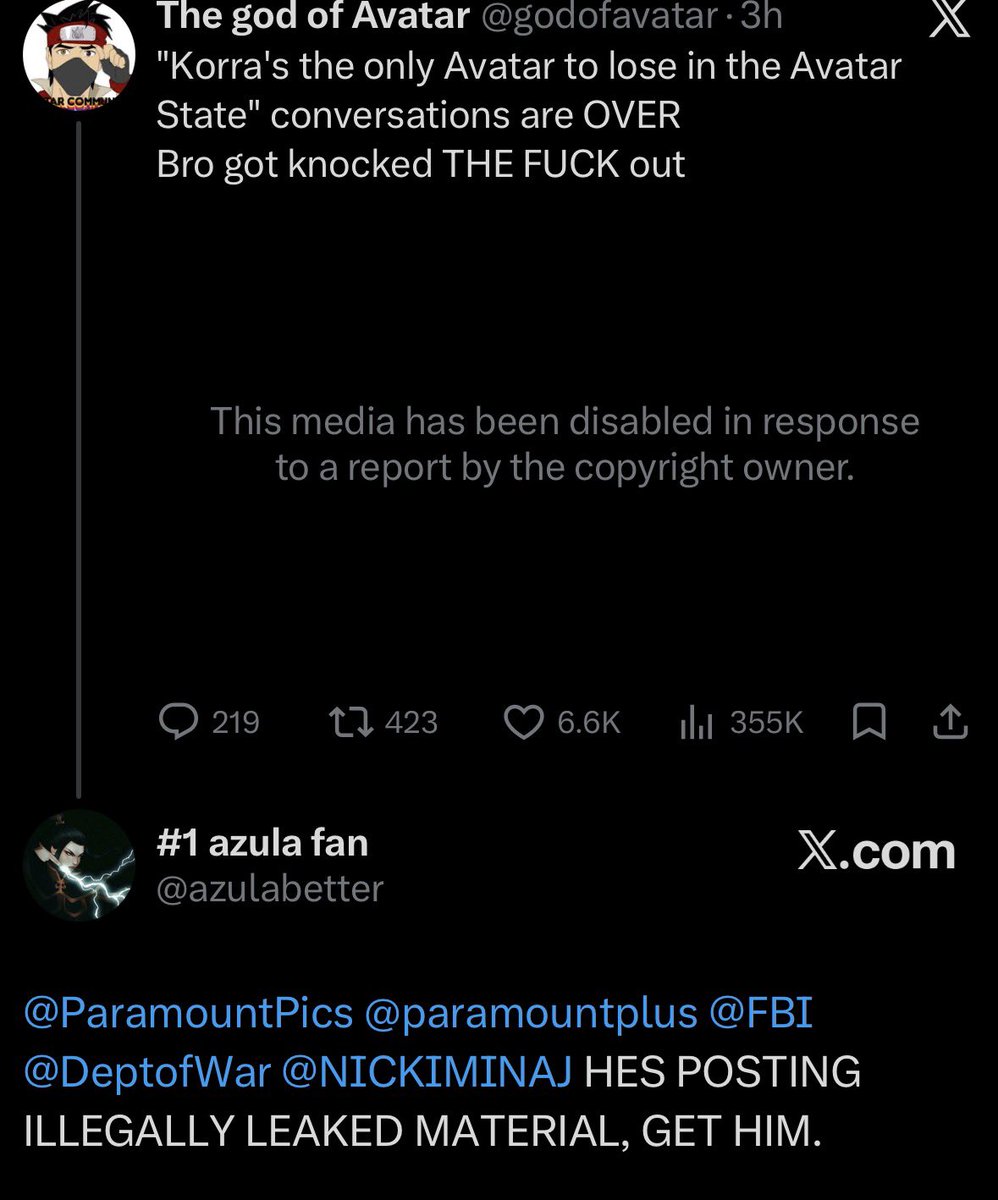 #1 azula fan tweet media