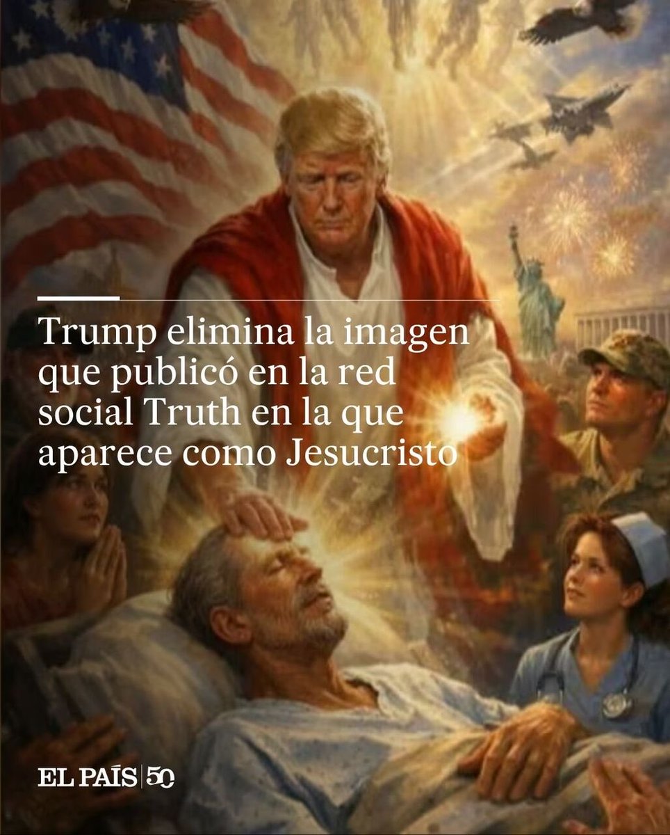No hay manera de que este Señor Trump pueda justificar lo injustificable sobre lo que ha dicho y las imágenes qu está utilizando.   
Existe una grave crisis socio-cultural en ese país, que hasta los católicos de ultraderecha que antes lo apoyaban,  ya no resisten ese mesianismo.