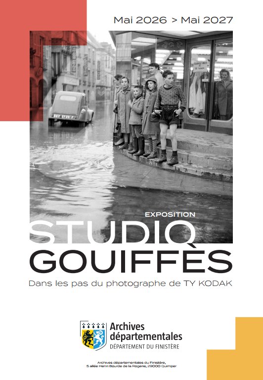 archives29's tweet photo. [Dans les coulisses] Le 4 mai prochain ouvrira l'exposition "Studio Gouiffès, dans les pas du photographe de Ty Kodak".
Nous vous présentons l'AFFICHE 😍. @finistere_29 @FranceArchives @VBourbigot #finistere #quimper #photo #archives https://t.co/IGbcNSzytm