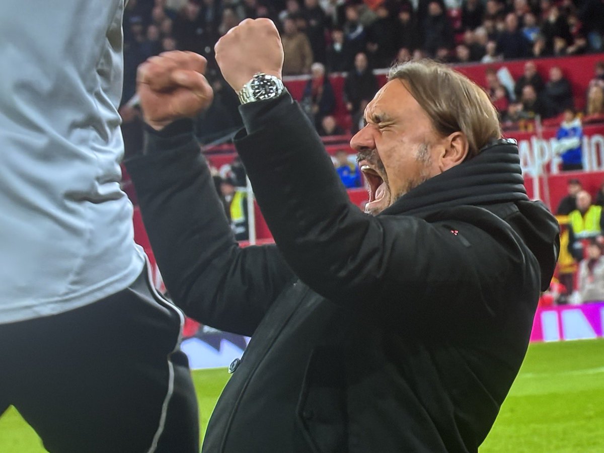 Daniel Farke was all of us! 😂