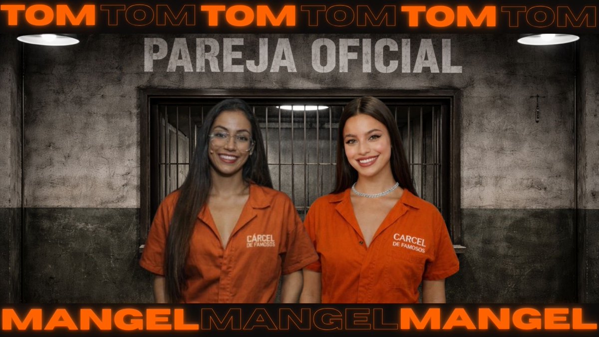 🚨 NOVENA PAREJA OFICIAL DE #LaCarcelEstreno 

<a href="/tomg0mez/">tom barbie</a> y <a href="/maangeeel__/">mangel | ALGODÓN DE AZÚCAR</a> prometen ser la pareja que revolucionará a toda la cárcel con su carácter y sinceridad.