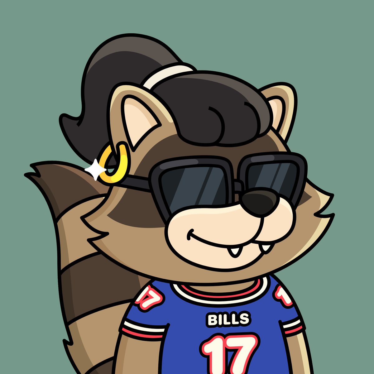 Lysss302's tweet photo. How cute is my special 1 of 1 !!!!

Thank you @Maaaaahhhaaaaa, @fordenad and @frankythefrog team 😍🔥

She is so me 🤗

Go Bills! ❤️💙❤️💙 https://t.co/odbQsVG1N5