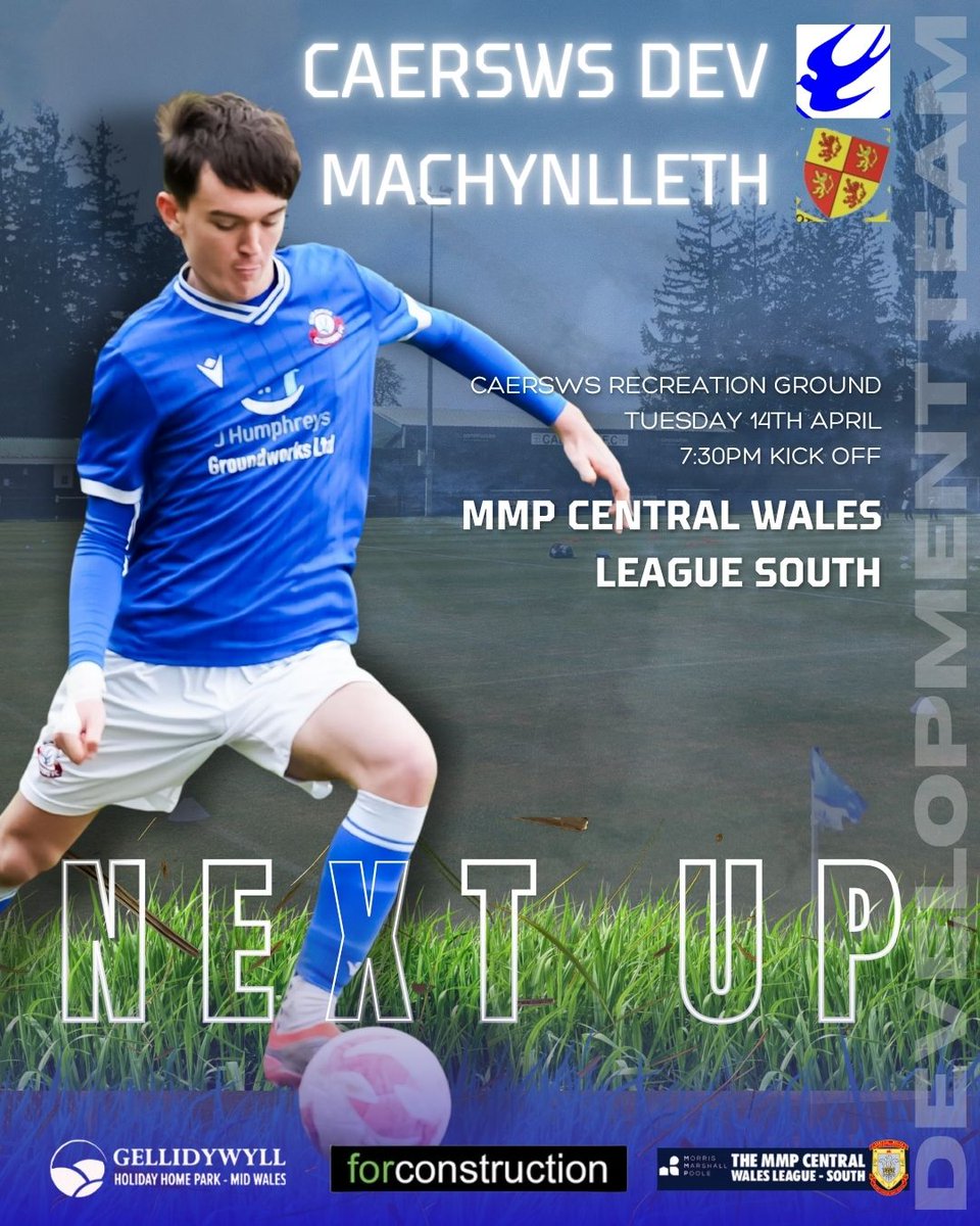 caerswsfc's tweet photo. 🔵⚪️ DEV TEAM FIXTURE ⚪️🔵

You don't have to wait long for your next Bluebirds fix!! Our young Bluebirds are at home TOMORROW evening as they host @MachynllethFC, kicking off at 7:30pm.

Up the Sws!! 🔵⚪️💙

#sws #Bluebirds #DevTeam #YCanolbarth https://t.co/K3JqYamvLt