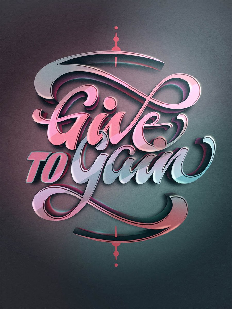 womensday's tweet image. #Lettering artist Marion Kaiser in Germany shares her exciting #GiveToGain piece with the world 🌐🖋🎨 "Creativity breeds more creativity,” says Marion. Brilliant talent! 👏🏼 Share yours! 👉️ bit.ly/3O26dhb #IWD2026 #IWDtypism #womencreatives