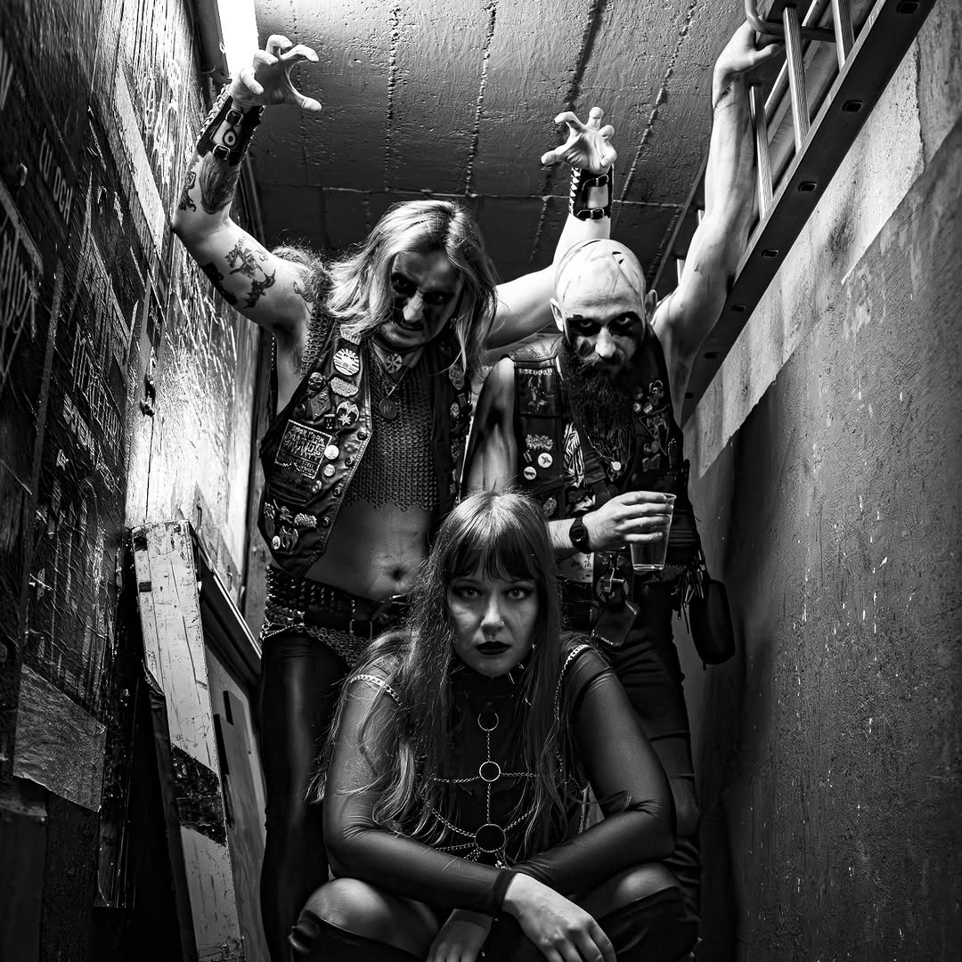 DMTMPromo's tweet image. Sadistic Goatmessiah 
#blackmetal #thrashmetal 🇩🇪
Morbid Goatpriest of Lust, Filth and Mayhem - Vocals, Guitars.
Goatess of Fire - Bass.
Goat Primator - Drums.
sadisticgoatmessiah.bandcamp.com