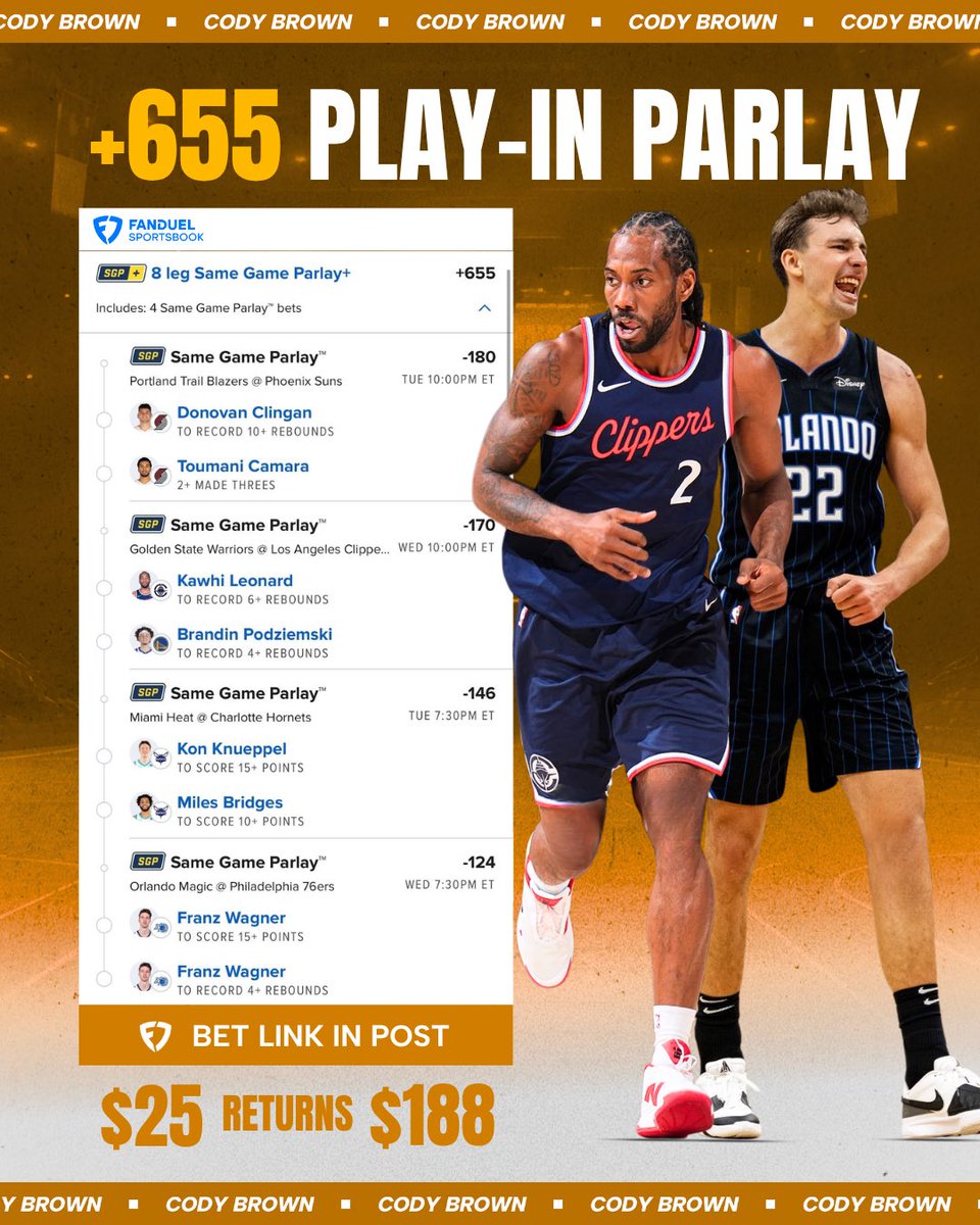Cody Brown Bets tweet media