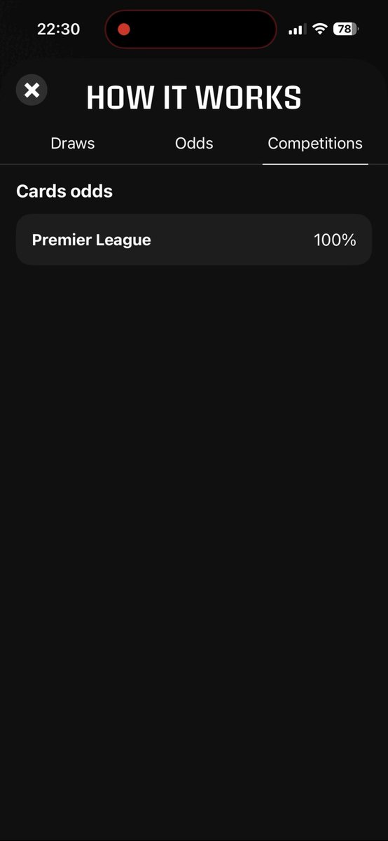 eGClemX's tweet photo. @Sorare Did I do something wrong? How is this 100% premier league? https://t.co/qJa6p5Vz7h