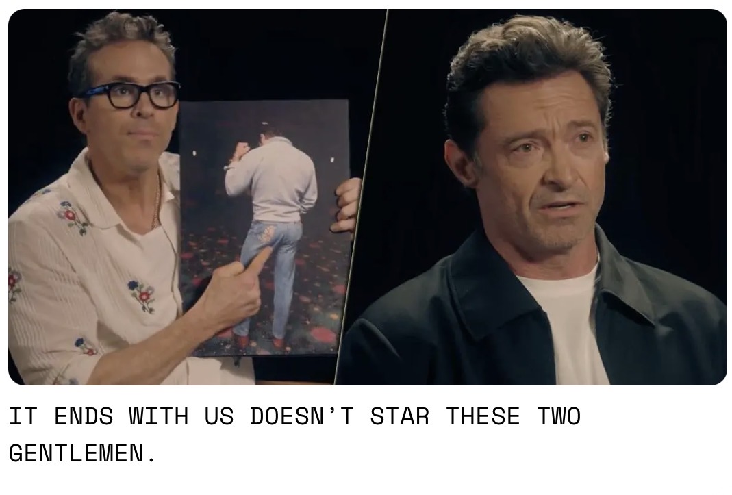 AprilFl00559096's tweet image. When Ryan Reynolds is on that stand ask him WHY did he think acting like a jealous husband, who is on a meth journey and wants Sklenar to hook up with his mom so he can be his new dad…was a good idea to promote a movie about DV? 🤷‍♀️