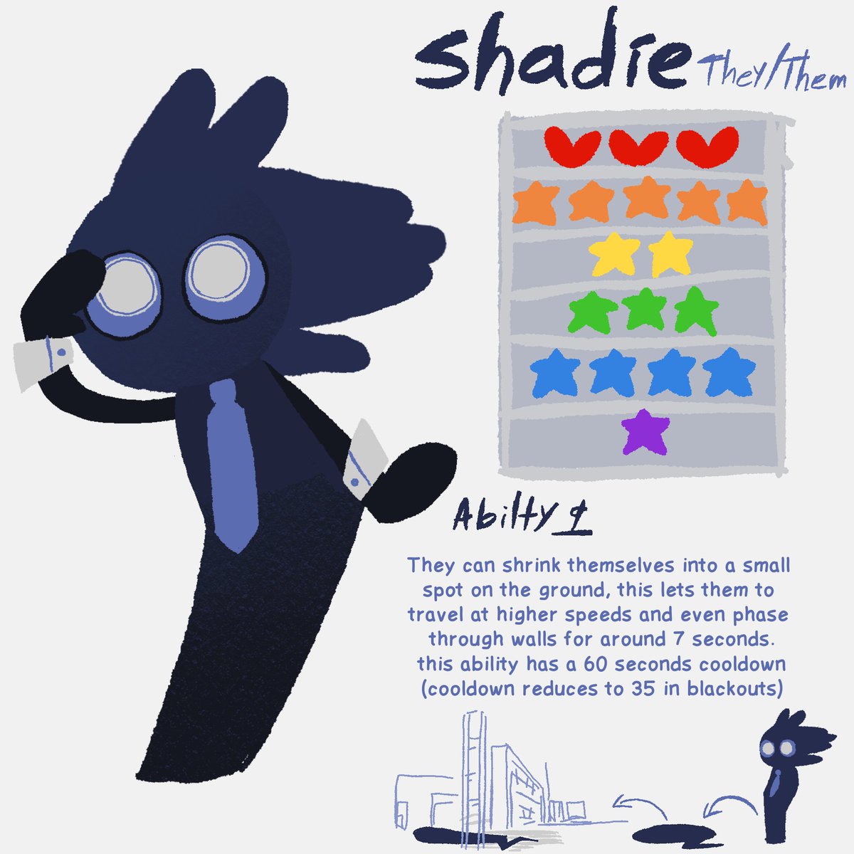 I had the itch to make a dandy oc
