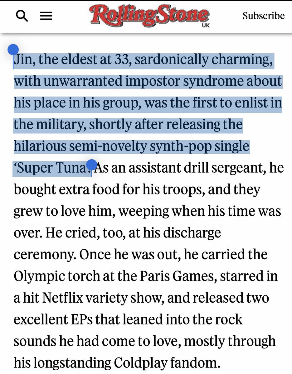 FOR BTS JIN (김석진번역팀) tweet media