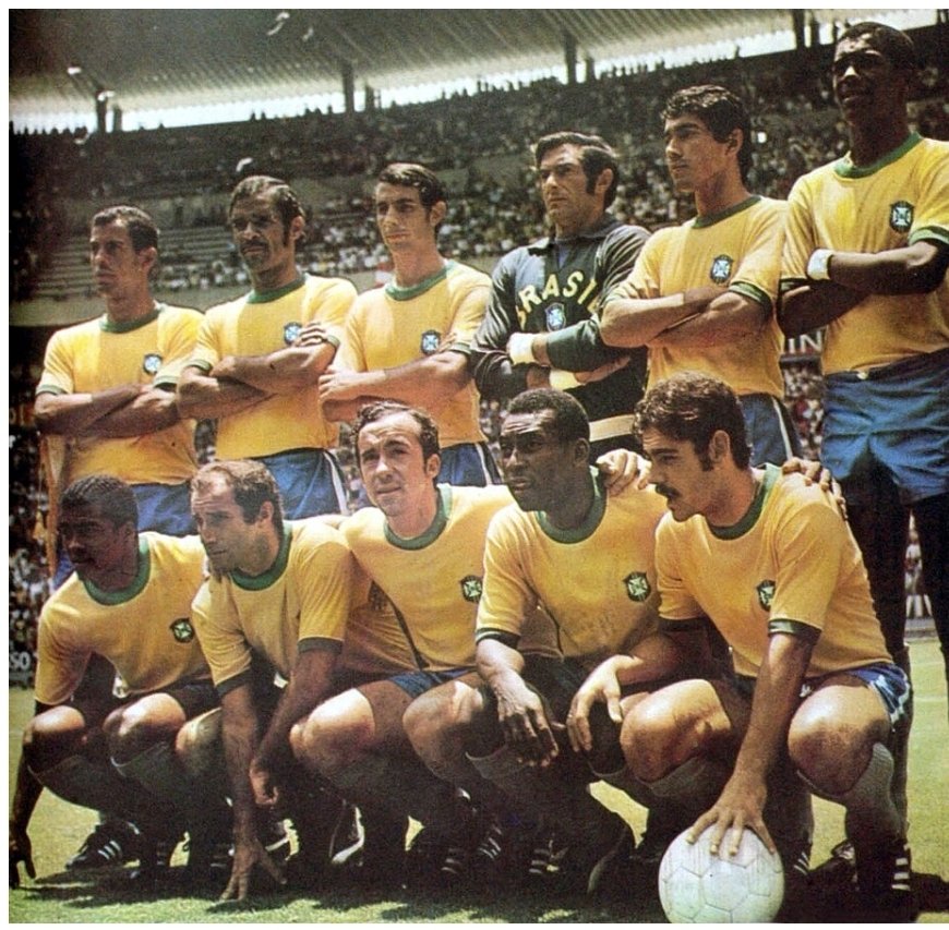 ALTamim007's tweet image. #Brazil team 1970.
Is the greatest World Cup–winning team of all time.