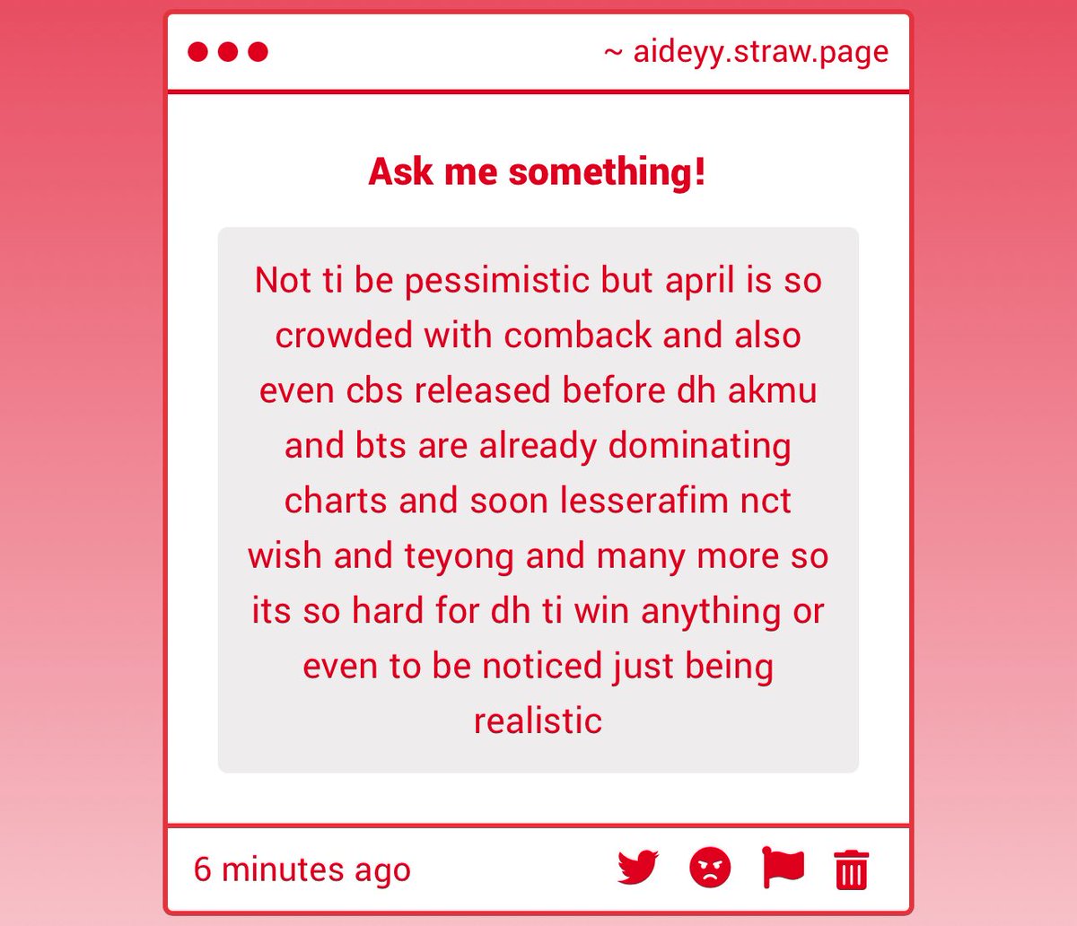 aidey is ALIVE tweet media